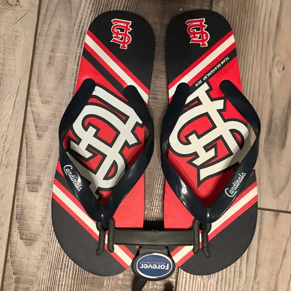 Saint Louis Cardinals Flip Flops - Picture 1 of 3